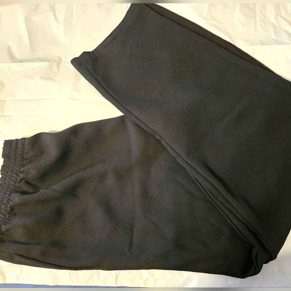 Black  Pants with pockets size xl